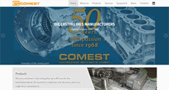 Desktop Screenshot of comestgroup.it